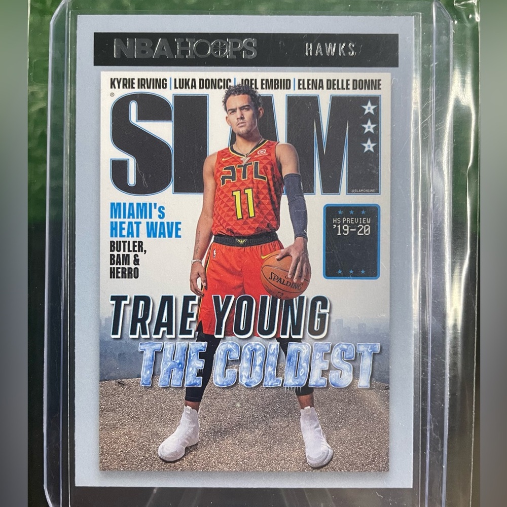 70. Panini SLAM 2020 Trae Young “The Coldest” Card 🧊🧊